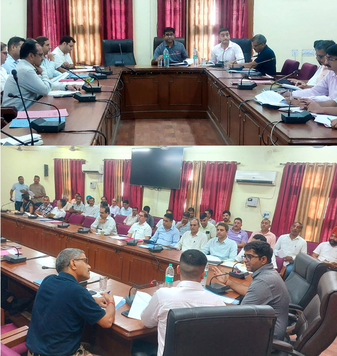 Complete the development works in the villages of PM Adarsh ??Gram Yojana at a fast pace: ADC Mahendra Pal Gurjar.